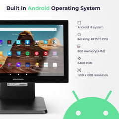 Terminal de punto de venta Volcora - Terminal Android 11