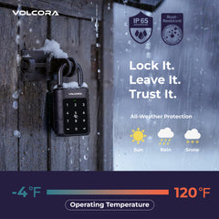 Smart Padlock with Solar Panel and 5-in-1 Unlocking Methods