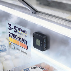 Smart Temperature & Humidity Sensor with Bluetooth App Monitoring & Alerts
