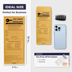 Key Drop Envelopes – Volcora