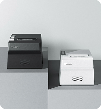 Volcora 80mm POS Thermal Receipt Printer - 50020X Series - Black / USB and  Serial