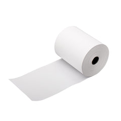 3 1/8" x 220' Thermal Paper Rolls, White - 10 Rolls