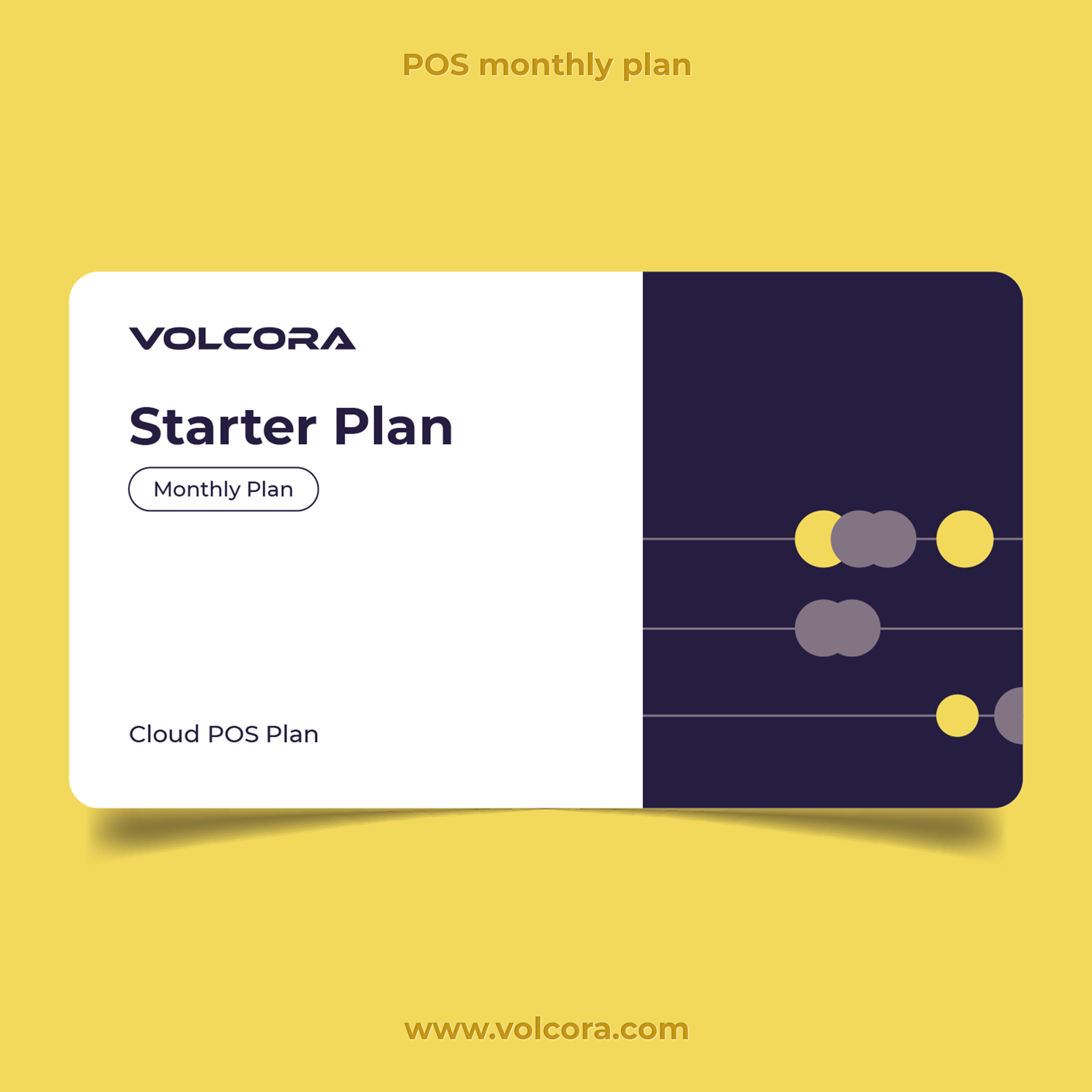 Volcora POS Monthly Plan