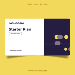 Volcora POS Starter Plan - 6 Months Prepaid