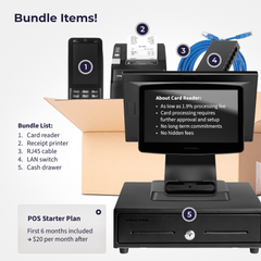 Volcora Point-of-Sale Terminal - Android 11 Terminal & Bundles