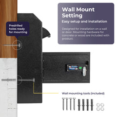 Wall Mount Digital Keypad Lock Drop Safe