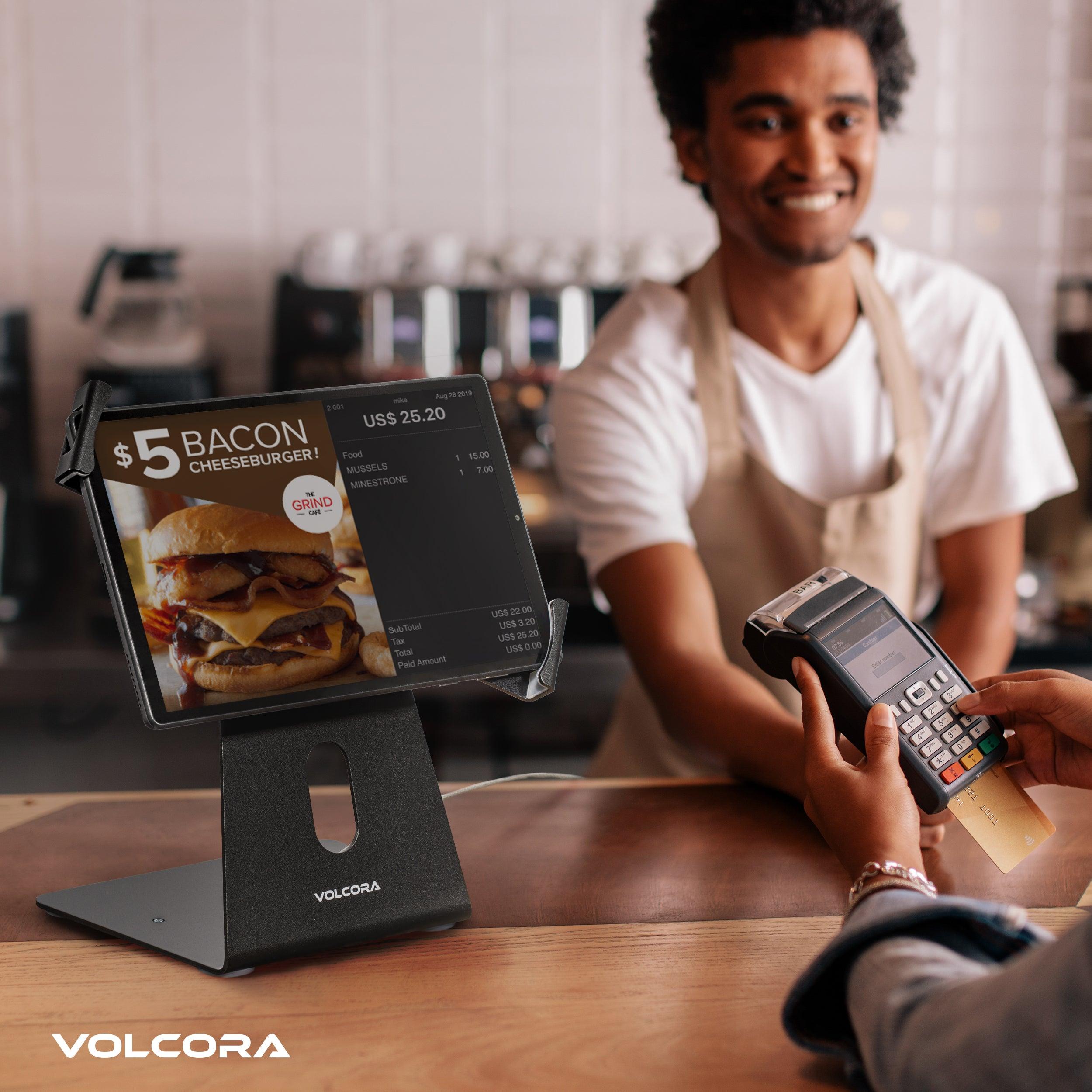 Anti-Theft Lockable iPad/Tablet Stand with Cable Lock – Volcora