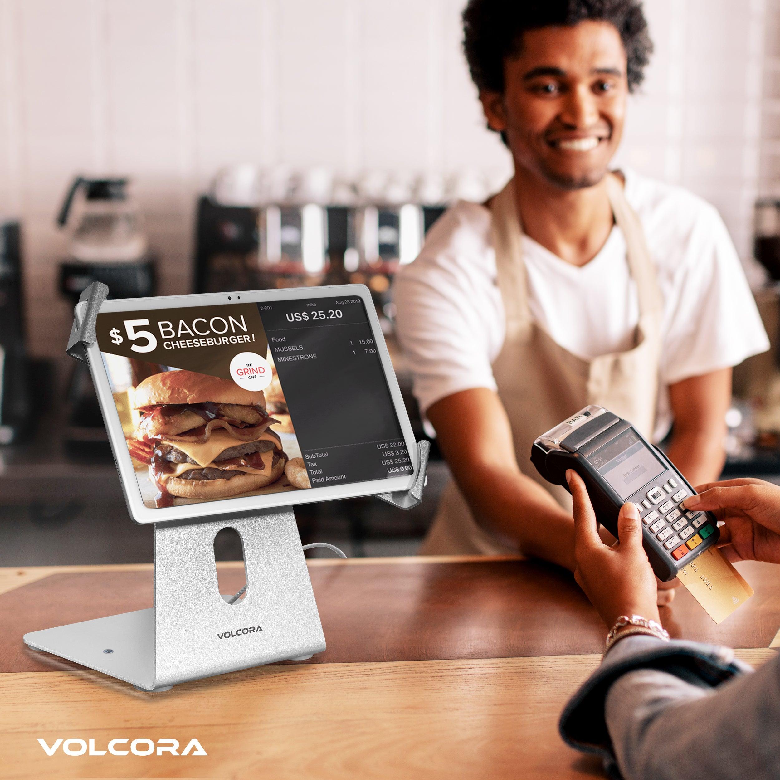 Anti-Theft Lockable iPad/Tablet Stand with Cable Lock – Volcora